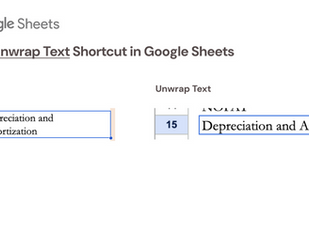 How to Clip Text in Google Sheets Using Keyboard Shortcuts (Alt + H + W + C) - Works on Mac!