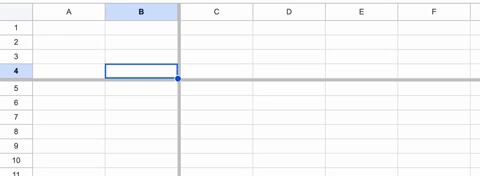 Freeze and unfreeze columns and rows in Sheets using SheetWhiz