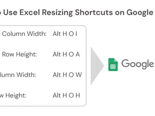 How to Resize Columns in Google Sheets