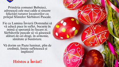 Mesaj de felicitare cu ocazia Sărbătorilor Pascale !