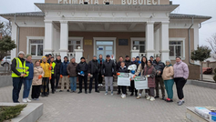 Acțiune de salubrizare în satul Bubuieci