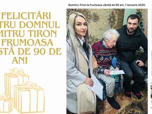 🎉 Felicitări pentru Domnul Dumitru Tiron la Frumoasa Vârstă de 90 de Ani