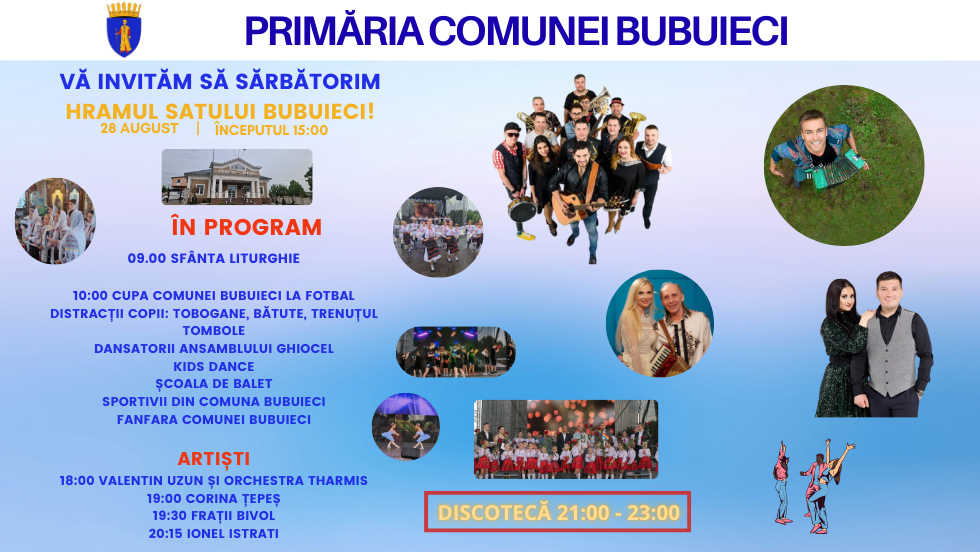 Hramul Satului Bubuieci – 28 August 2025