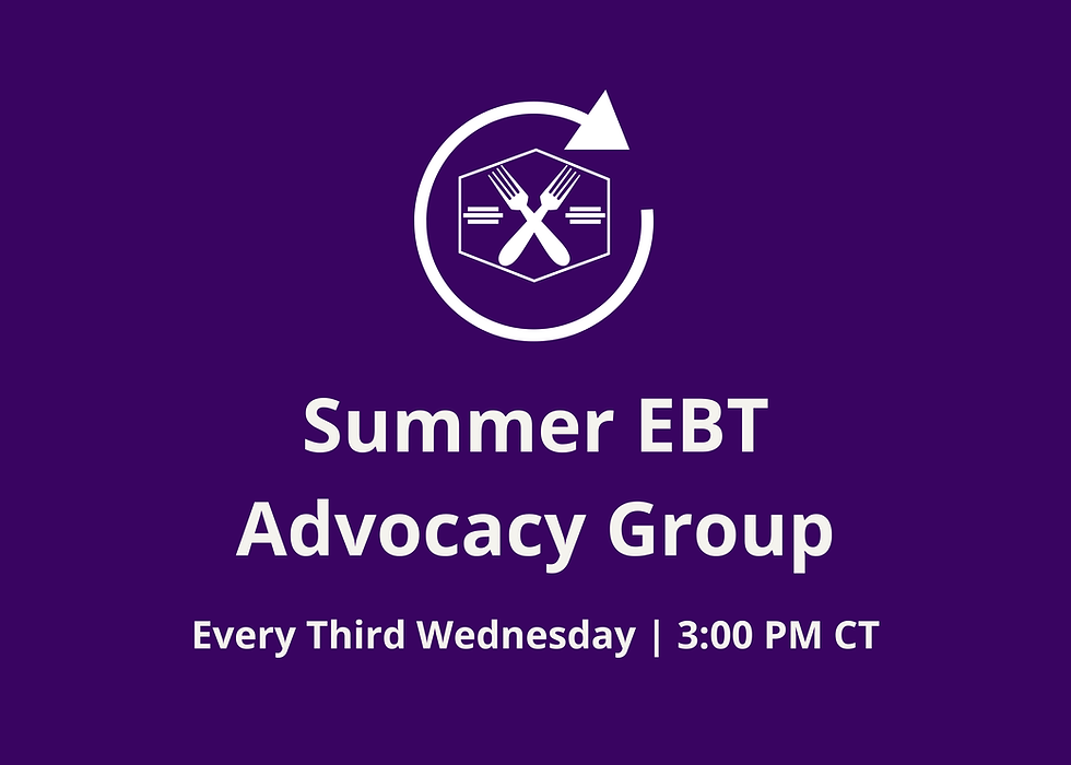 Summer EBT Advocacy Group