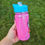 Thumbnail: Ohana Blue Alien 10oz kids water bottle dry globe 