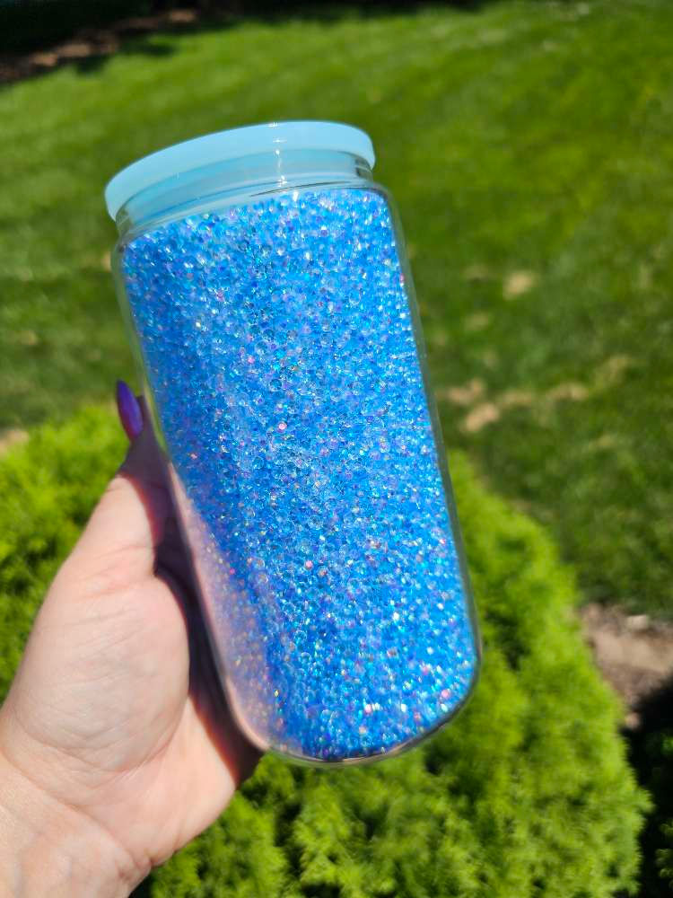 Thumbnail: Diamond club cup 16oz rhinestone can