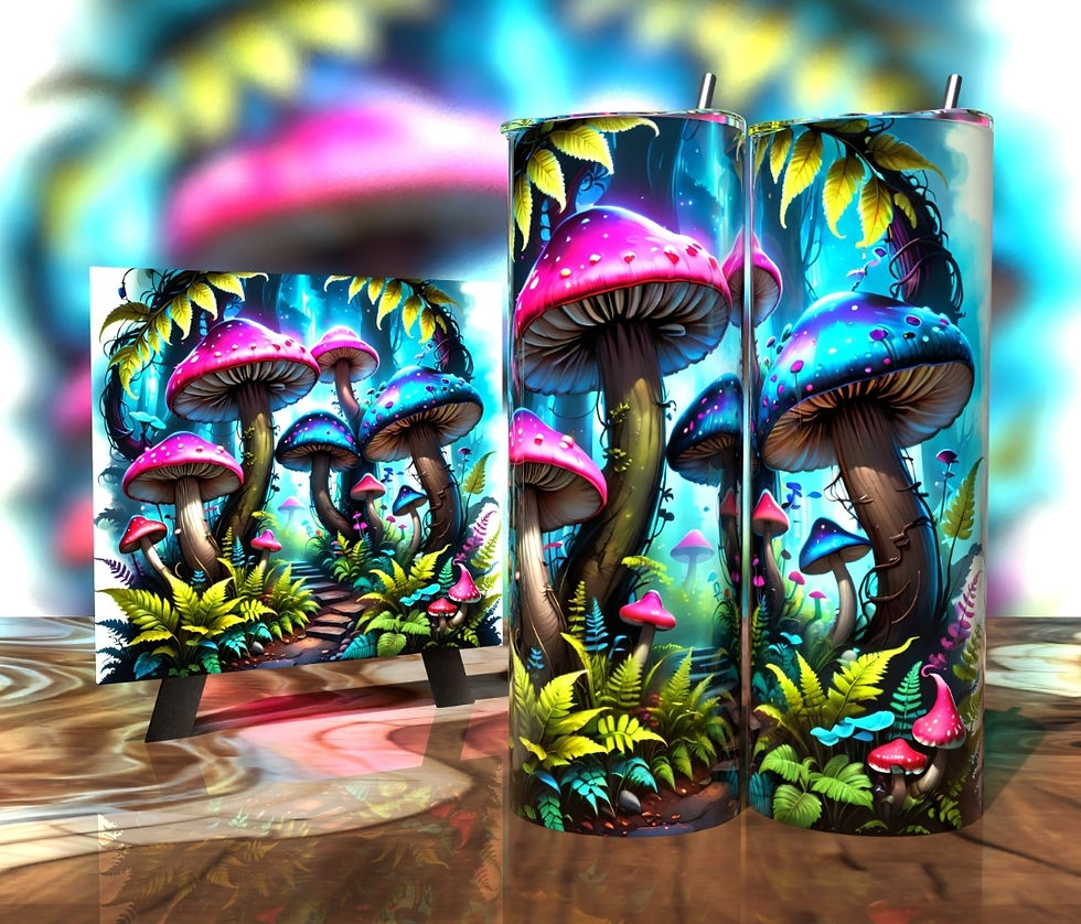 Magic Mushrooms 20oz Tumbler