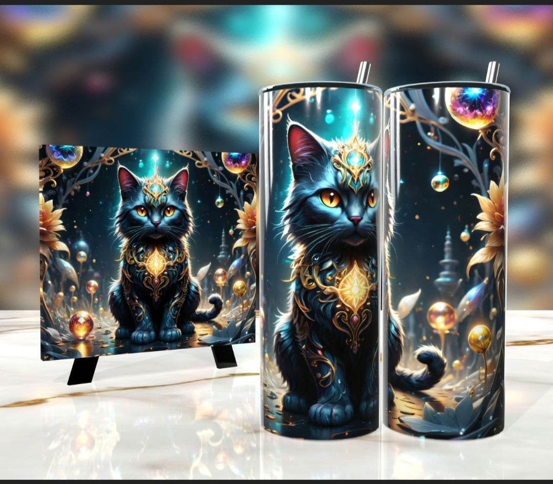 Mystical Cat 20oz Tumbler