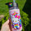 Thumbnail: Kitty bubbles 10oz kids dry filled snowglobe water bottle 