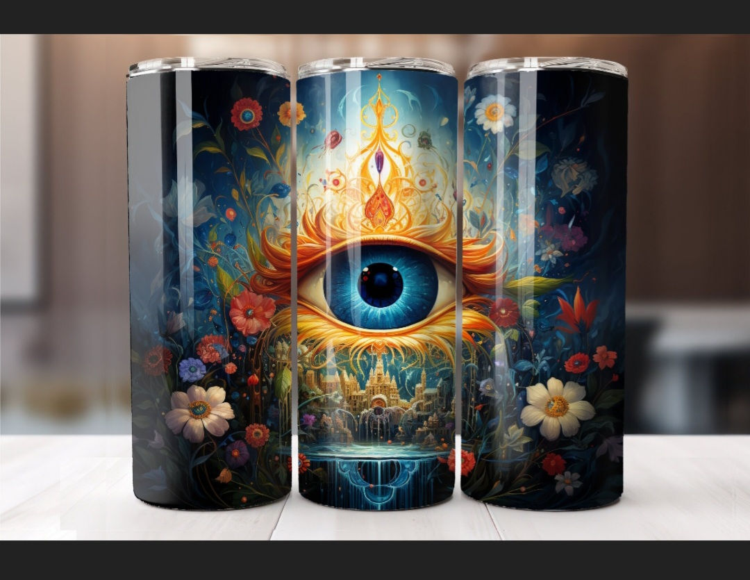 Evil Eye Off Mystical 20oz Stainless Steel Tumbler