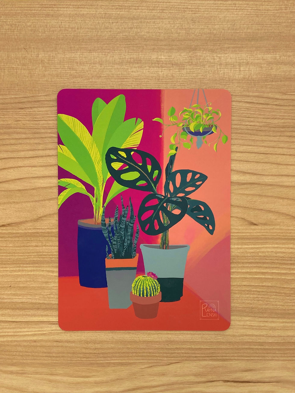 Thumbnail: Vibrant Houseplants Small Print