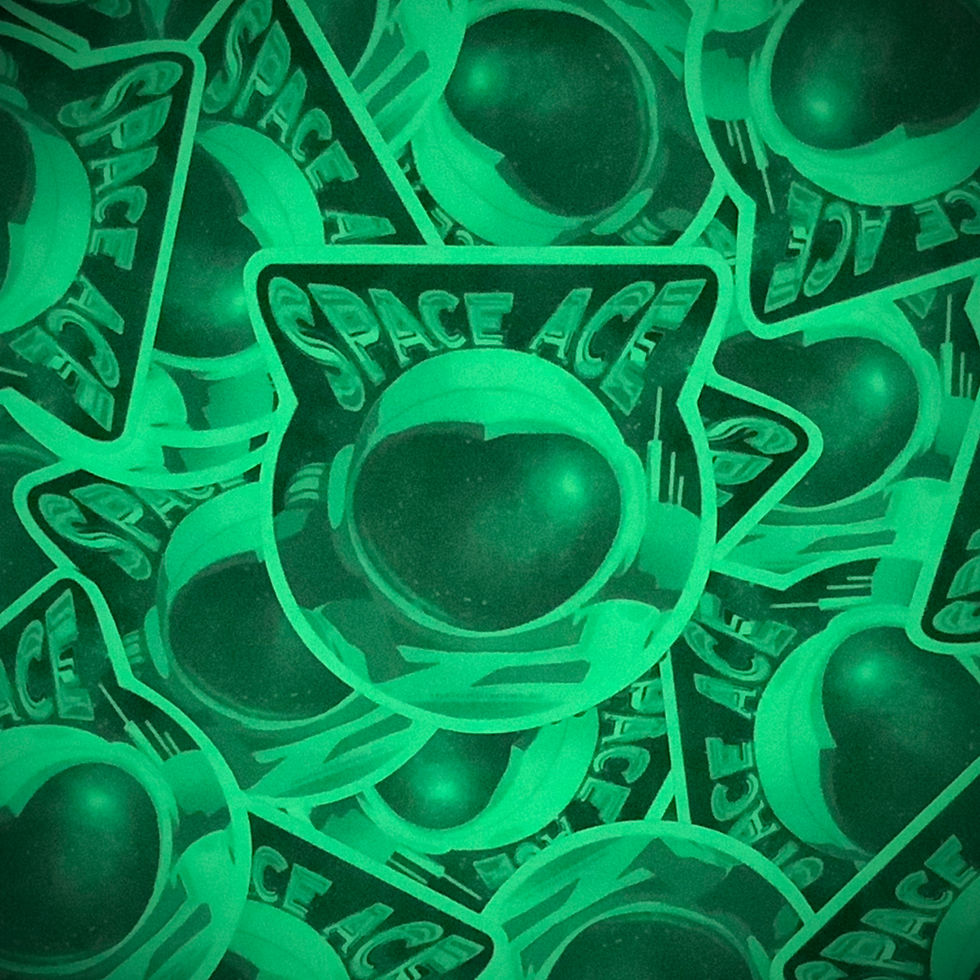 Thumbnail: Space ACE Vinyl Sticker