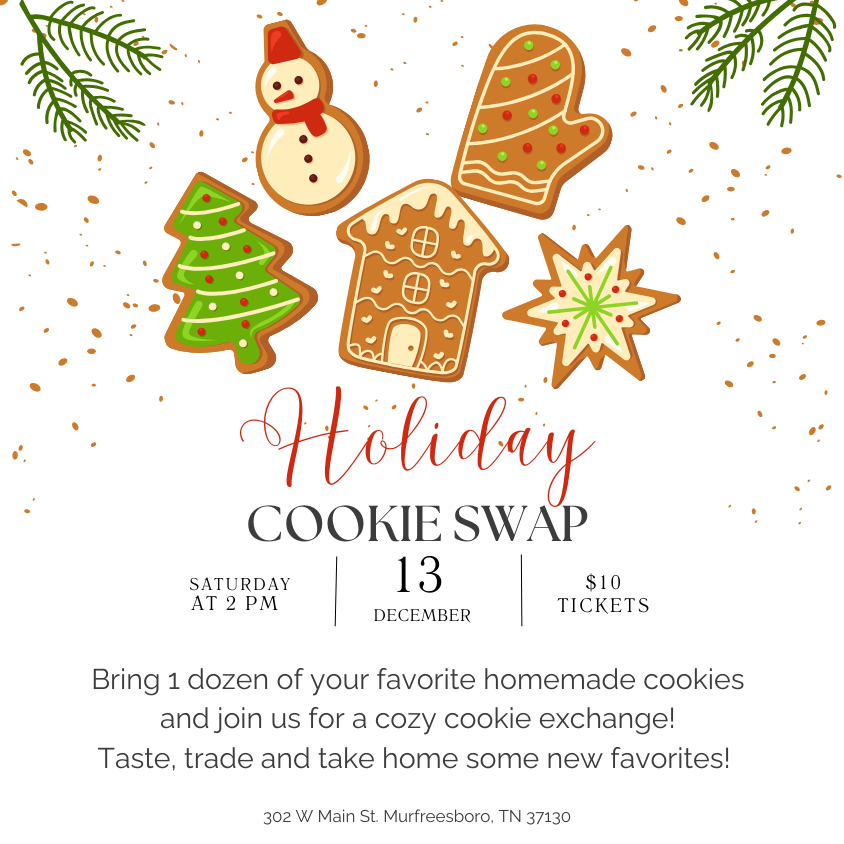 Holiday Cookie Swap with Buttercream Pop!