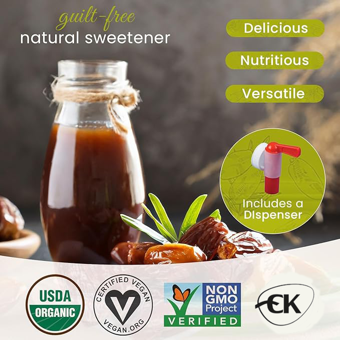 Thumbnail: 55lb bulk Organic Deglet Nour Date Syrup