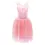 Thumbnail: Pink Poppy Pirouette Princess Dress with Rose Gold Glitter Print