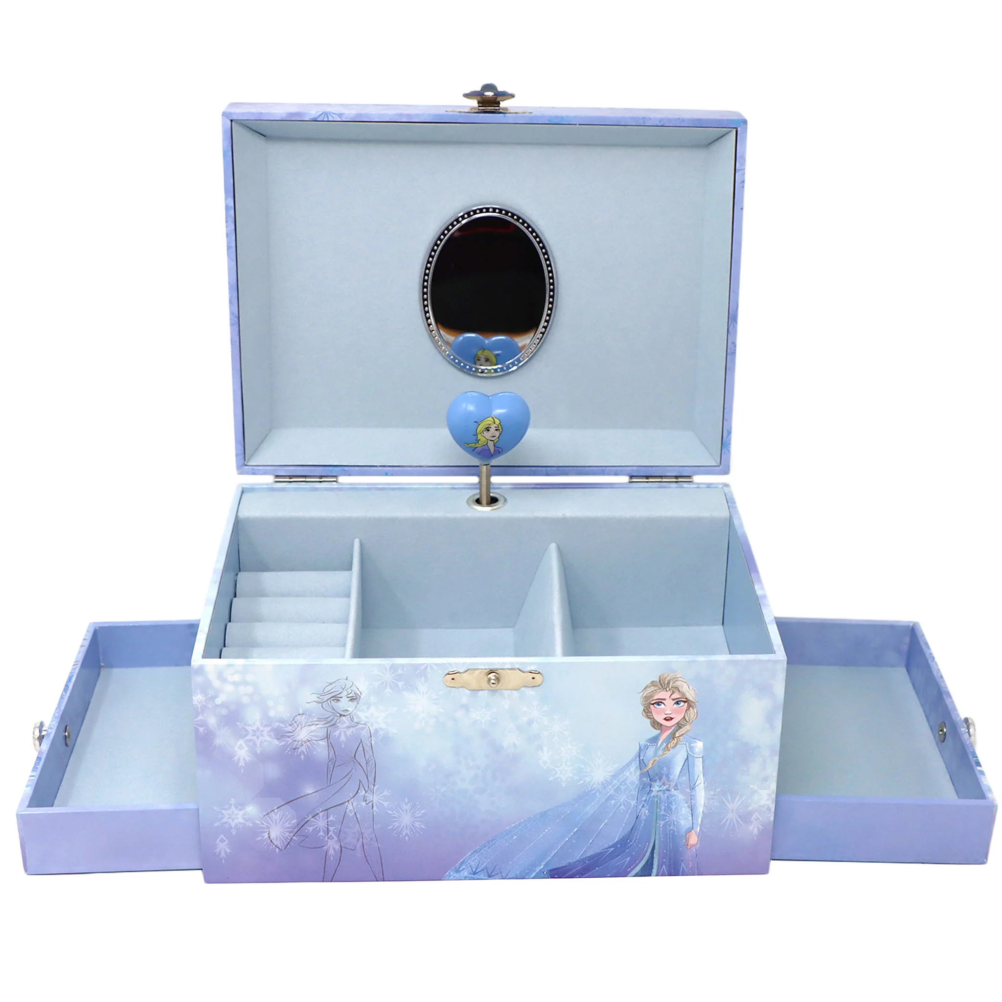 Pink Poppy Disney Frozen Destiny Awaits Luxury Musical Jewellery Box