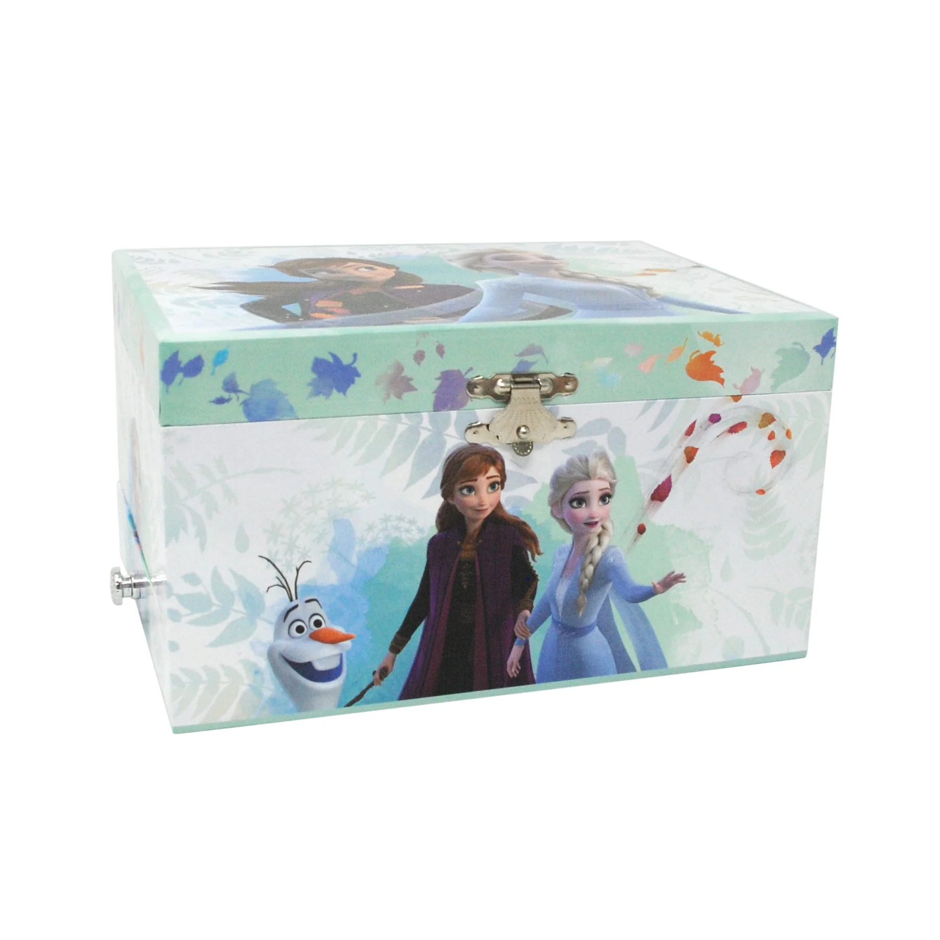 Thumbnail: Pink Poppy Disney Frozen The Magical Nature Musical Jewellery Storage Box