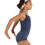 Thumbnail: Capezio Rose Camisole Leotard - Crown Blue