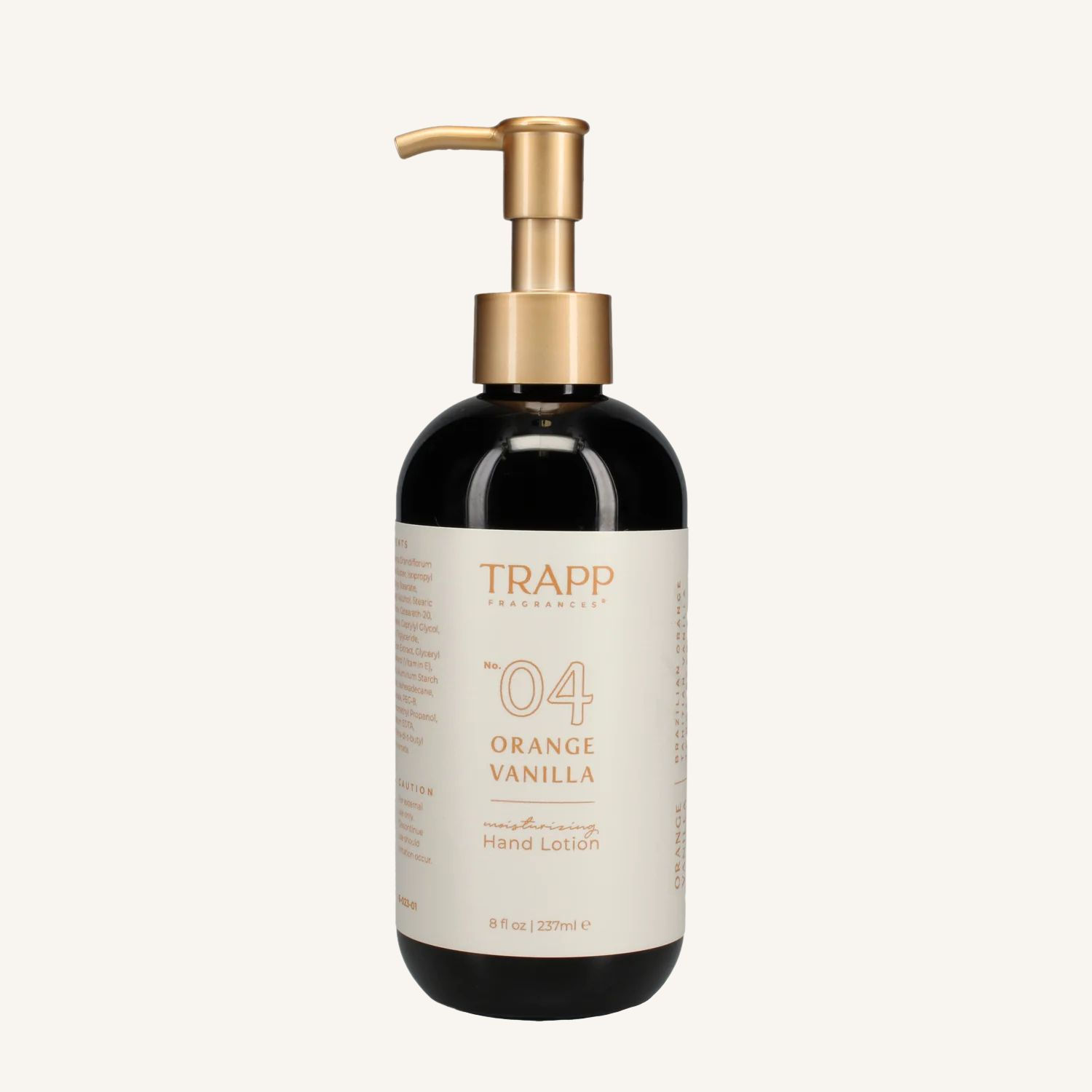 Trapp No 04 Orange Vanilla 8oz Hand Lotion