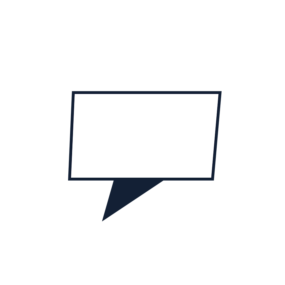 an illustration of a speech bubble