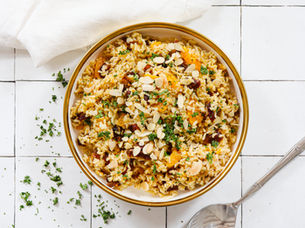 Brown Rice with Dates & Orange