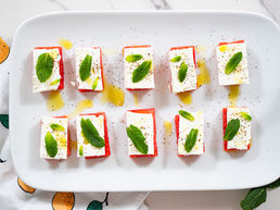 Watermelon Feta Bites