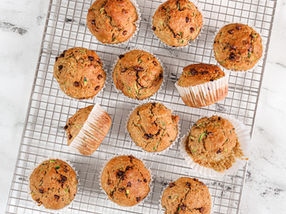 Healthy Zucchini Muffins