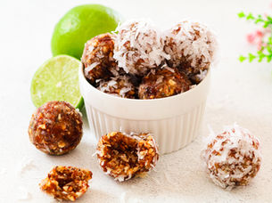 No-Bake Coconut Lime Energy Balls