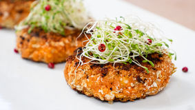 Vegan Chickpea Artichoke "Crab Cakes"
