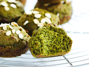 Banana Spinach Muffins 