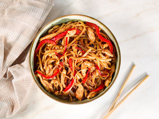 Simple Asian Street Noodles