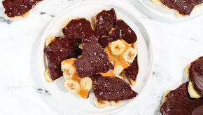 Frozen Banana Bark