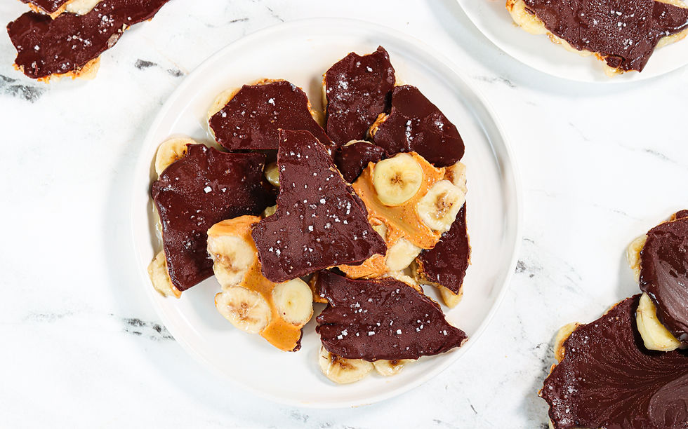 Frozen Banana Bark