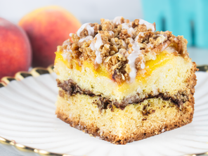 Peach Coffeecake