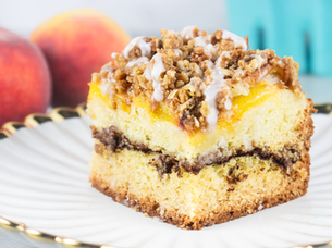 Peach Coffeecake