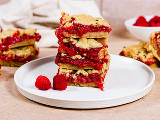 Raspberry Crumble Bars