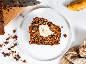 Coconut Chocolate Chip Banana Bread