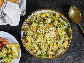 Mango Cucumber Quinoa Salad