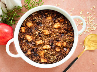 Apple Cinnamon Baked Oats