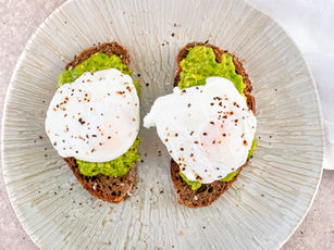 Avocado Toast with a Poached Egg