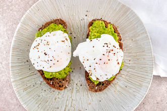 Avocado Toast with a Poached Egg