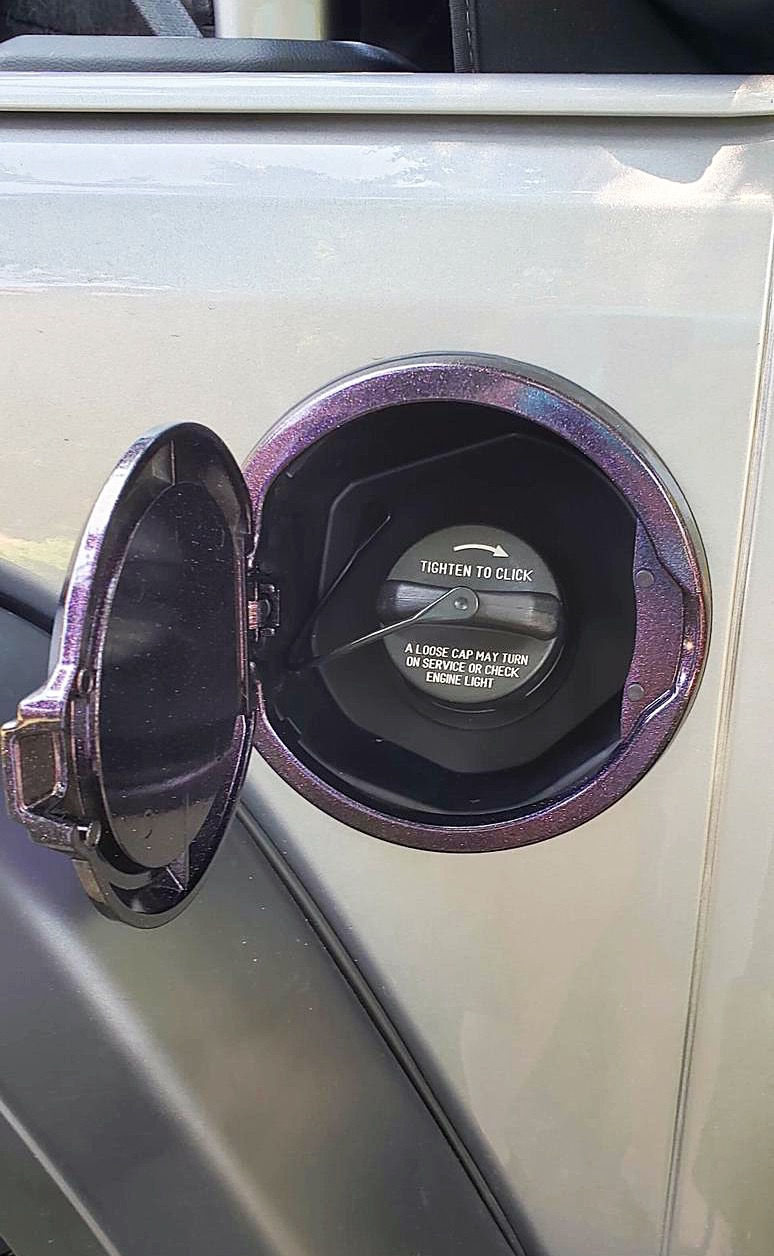 Thumbnail: Custom Image Fuel Door for Jeep Wrangler JL (2018 - Current)