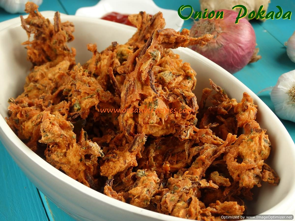onion pakoda