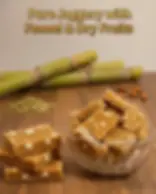 Pure desi jaggery with saunf and dry fruits