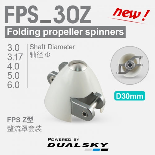 FPS - Folding Propeller Spinner FPS_30Z - FPS_30Z.5 Type Z, cone dia.30mm and...