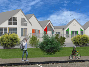 Réhabilitation du groupe scolaire des Sources à Évette-Salbert.