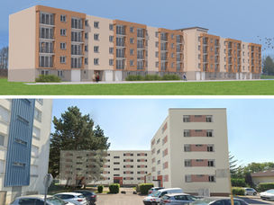 Rénovation énergétique de 95 logements NEOLIA à Delle (90) et Audincourt (25)
