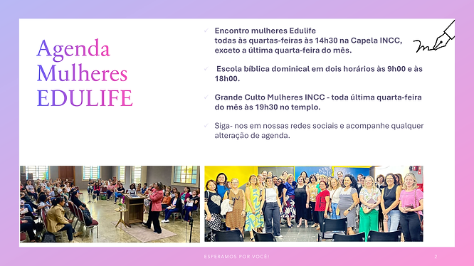 SIGA-NOS: https://www.instagram.com/edulifemulheres