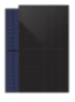 Solars.cz - Solární panel bifaciální DAH 500 Wp DHN-60R18-DG(BB) 500W celočerný