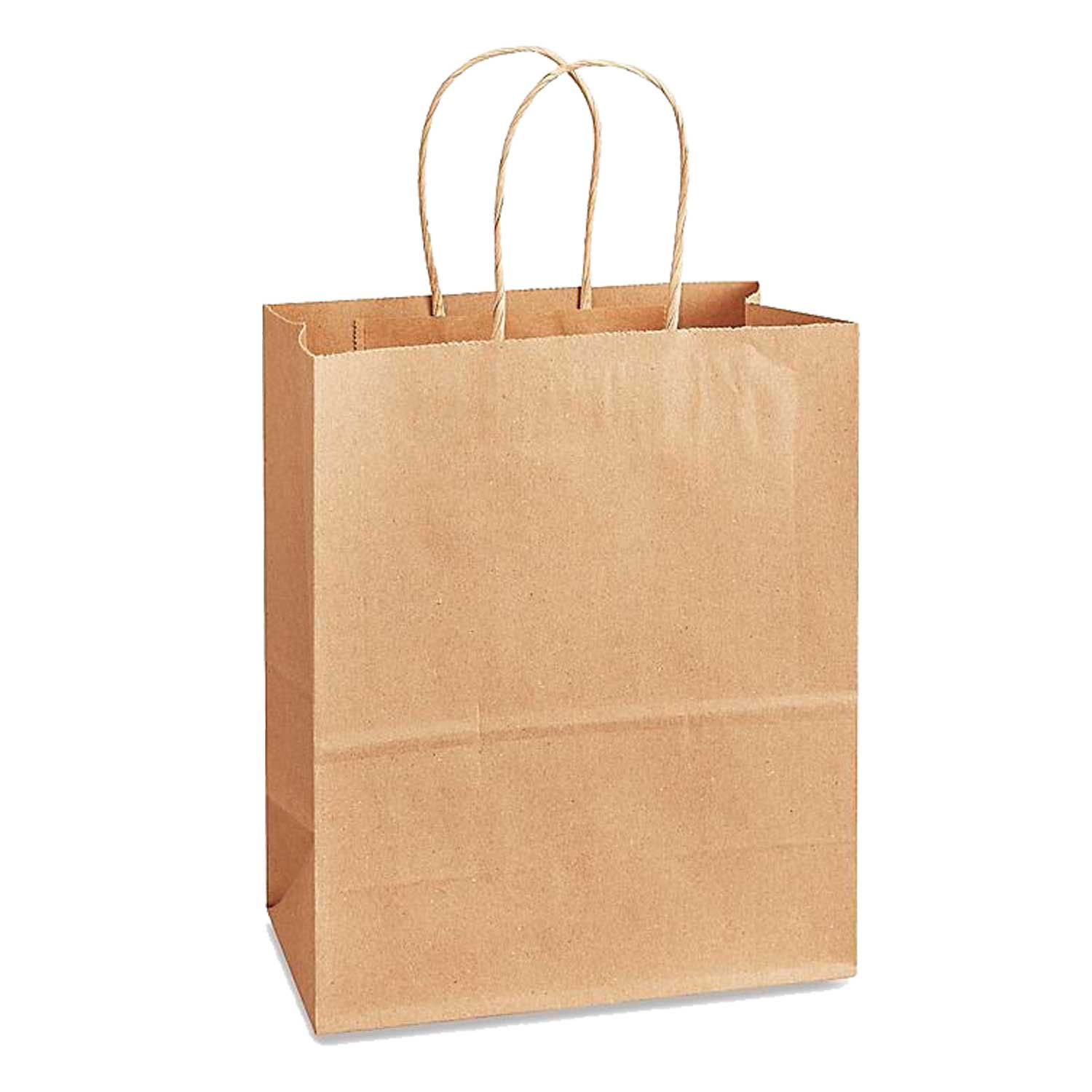 NatureBag® Seymour - Takeout Kraft Paper Bag with Twisted Handle